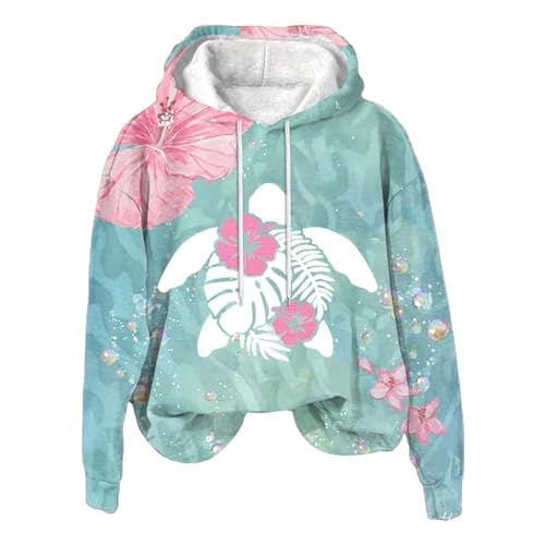 Genérico Blue Banana Sudaderas Sudadera+Roja+con+Capucha Sudaderas con Capucha para Mujer, Sudaderas con Capucha para Adolescentes y niñas, Chaquetas de otoño, Sudadera Basica Mujer (Green, M)