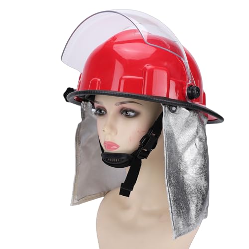 Casco de rescate ajustable para bomberos y construcción con faro 5
