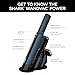 Shark WV410BL WANDVAC Cordless Hand Vacuum, Ultra-Lightweight & Portable with Powerful Suction & Tools for Pets, Designed for Car & Home, Dark Blue
