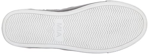MIA Women's Star Fashion Sneaker, Black, 9 M US