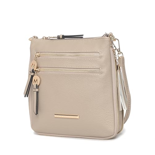 Image of MKF Collection Crossbody Bag for Women, Vegan Leather Expandable Messenger Purse, Pocketbook Handbag Shoulder Bag by Mia K