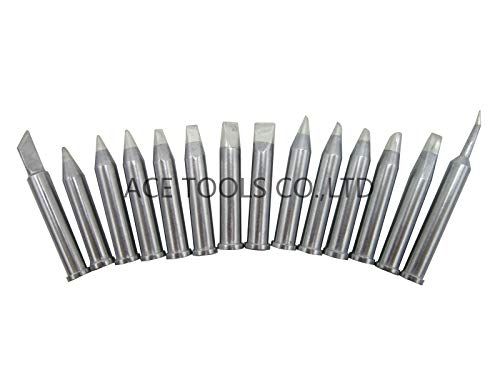 Image of XT Series XTKN O H A B C D E F AA BB CC M X Soldering Tip replacement fit WXP120 WP120 WP120IG WX1010 WX2020 WT1010H WD1000HPT Solder Station Iron Consumer Tips (14 Pieces)