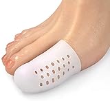 Cantidad y tamaño: un conjunto de diez. Tamaño universal, puede recortar el extremo con tijeras para que se ajuste al tamaño de su dedo. Este es un regalo ideal para los entusiastas del deporte y las personas con dolor en los dedos de los pies.