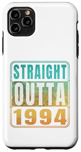 Straight Outta 1994 Classic Birth Of Birthday Years Retro �X�}�z�P�[�X iPhone 11 Pro Max �p