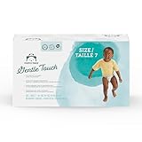 Amazon Brand - Mama Bear Gentle Touch Diapers, Size 7, 80 Count (4 packs of 20)