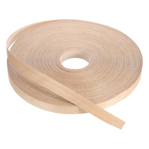 Bande de chant en chêne rouge PATIKIL 25mm x 76m ruban thermocollant