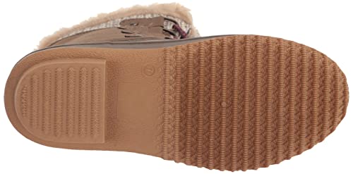 Khombu Kerigan Women's Snow Boots | Waterproof, Rubber Traction, Faux Fur Lining, Taupe, 8 #TOP3