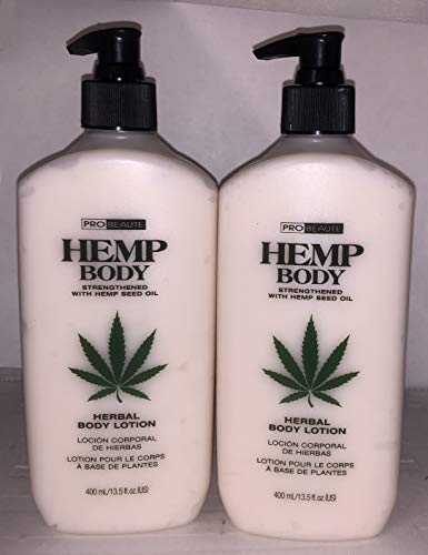 Probeaute Hemp Body Herbal Body Lotion 13.5 oz (2 pack)