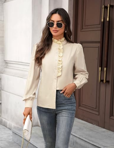 50% Off Women's Retro Blouse with Code 5QDF67V7 - Image 2