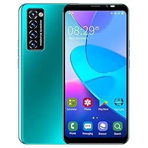 无 Smartphone Débloqué Pas Cher 3G Dual SIM, 5.5 Pouces, Android OS, Caméra 5MP+2MP, 1Go RAM+4Go ROM,Téléphone Portable (Rino4Pro-Green)