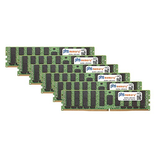 PHS-memory 768GB (6x128GB) Kit RAM módulo para DELL VxRail E560/F DDR4 LRDIMM 2666MHz PC4-2666V-L