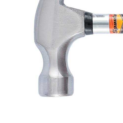 Sparta Martelo De Unha Com Cabo De Metal 27Mm Preto