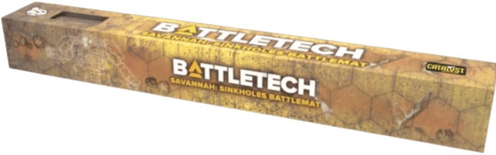 Catalyst Game Labs, BattleMat Savannah Sinkholes - Ages 14+, for 1 or More Players