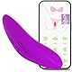 Vibrator mit Fernbedienung, Fernsteuerbarer APP-Panty-Vibrator für Paare – Mini Stick Vibration, USB wiederaufladbar, diskretes Wearable Sextoy mit 9 Stimulationsmodi
