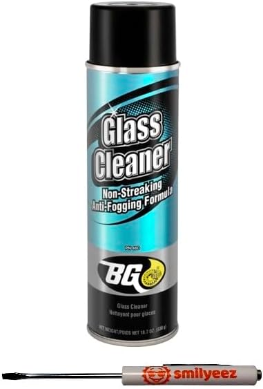 Smilyeez Listing For BG Glass Cleaner PN 460 18.7 oz Can (2 cans) with Pocket Screwdriver