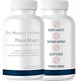 Thyro Mag+ Triple Magnesium Complex – Magnesium Glycinate, Sucrosomial & Mag O7 (Ozone) – Thyroid & Adrenal Support, Sleep, Mood, Energy – 90 Capsules – by Dr. Westin Childs