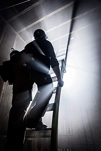 Little Giant Ladders, King Kombo, Technical, 8 Ft. A Frame, 14 Ft. Extension, Ground Cue, V-bar, Sure Set Feet, Fiberglass, Type 1AA, 375 lbs weight rating, (13814-074)