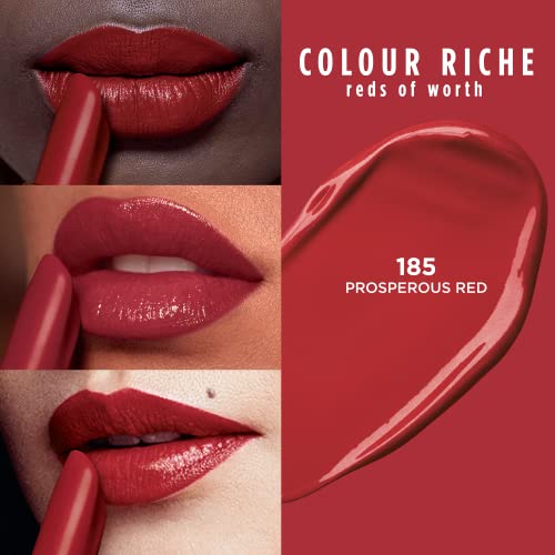 L’oréal Paris Colour Riche Lipstick With Argan Oil And Vitamin E, Reds Of Worth, Prosperous Red #TOP3