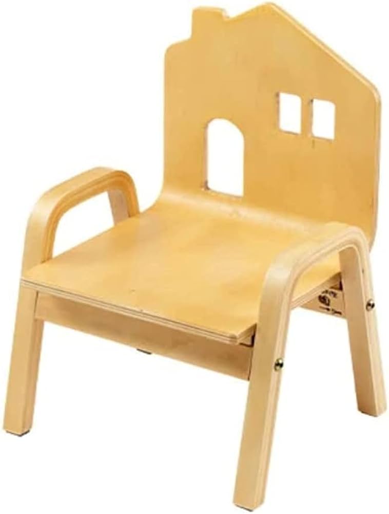 ろん 【美品】 木製 ベビーチェア キッズチェア ホームテイスト キッズチェア ベビーチェア ロータイプ 高さ調節