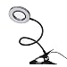 Produktbild LED-Tischleuchte Augenschutz in Schwanenhalsform, intelligente Tischleuchte wiederaufladbar Leseleuchte für das Büro zu Hause, LED Make up Leuchte Beauty Salon Clip