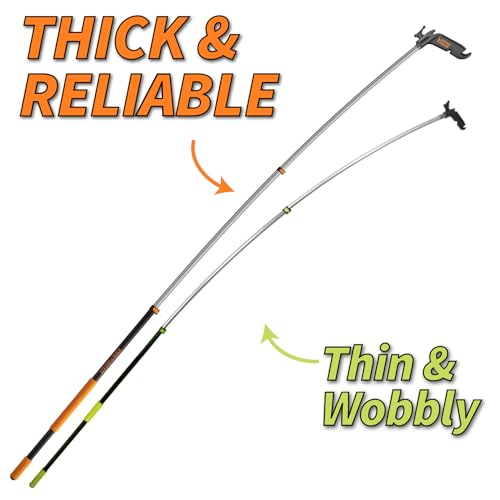 image for EXTEND-A-REACH Telescoping Boat Hook Pole for Docking // 5-12 ft Exten