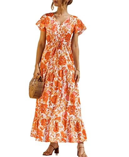 Robe longue bohème fluide pour sublimer les silhouettes en taille L en été