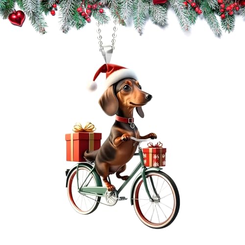 Weihnachtsbaum Anhänger Hund Dekorative Ornamente Weihnachtskatze...