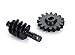 C32086BLACK Metal Machined Axle Gears for Axial 1/24 SCX24 Rock Crawler