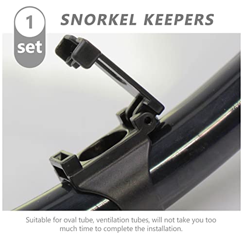 Fijador portátil para máscara de buceo y hebilla ajustable de snorkel 6