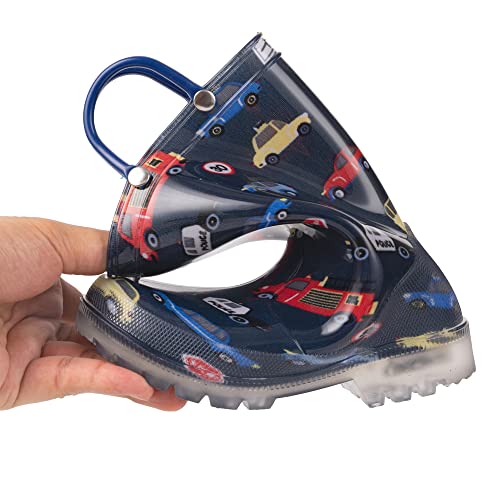 Image of HugRain Light Up Rain Boots for Little Kids