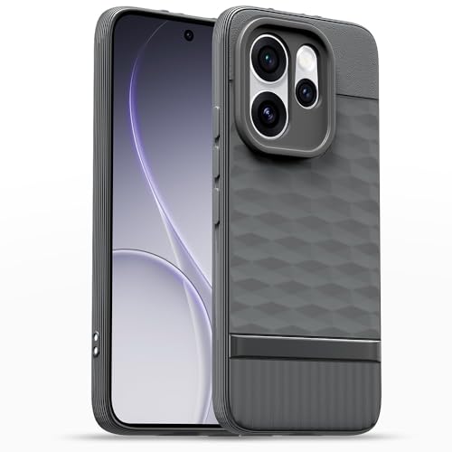 Image of Shockproof Case Compatible with Oppo Reno15 Pro 5G / 15 Pro Mini 5G | Full Camera Protection | TPU Flexible Back Cover for Oppo Reno15 Pro 5G / 15 Pro Mini 5G (Graphite Grey)