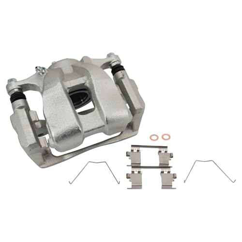 Image of TRQ Front Right Brake Caliper w /Bracket Passenger Side | For 2019-2022 Acura ILX 2016-2017 Honda Accord 2017-2020 Civic