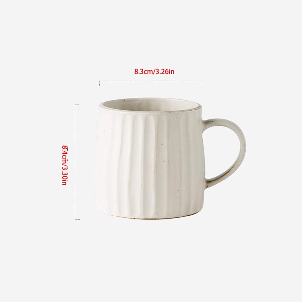 ENGENDER Tazas Cafe Taza De Cerámica, Retro, Agua, Café Oficina Mug Cups(B)