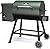 DAMNISS Wood Pellet Grill & Smoker 8-in-1 Multifunctional Portable BBQ Grill with Automatic Temperature Control, Rugged Wheels & Rain Cover, for Backyard Camping Outdoor Cooking Smoke, Bake and Roast