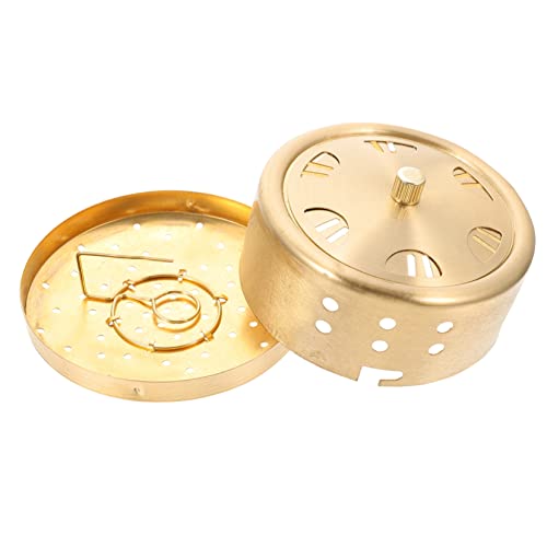 VICASKY Moxa Caja de cobre de alta calidad, ajustable, sin humo, herramienta de moxibustión para aplicaciones relajantes para masajes y acupresión, se puede utilizar en cualquier lugar y en cualquier