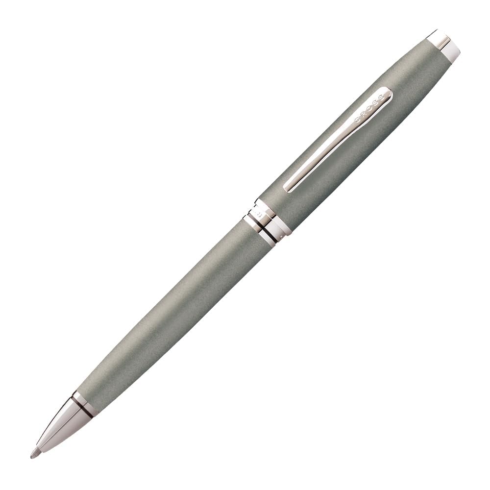 Cross Distinguished Classic II Silhouette coventry Gunmetal Gray and Extremely Polished Appointments Ballpoint Pen. All the Charm of a Classic Style Cross Ballpoint Pen.