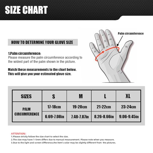 WTACTFUL Flexible atmungsaktive Taktische Handschuhe Einsatzhandschuhe Tatical Gloves Herren Vollfinger Touchscreen-Handschuhe Gilt für Kletter Radfahren Motorrad Jagd L CP Camo