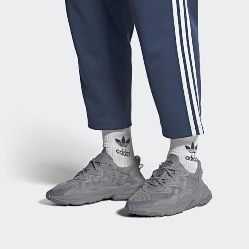 adidas Mens Ozweego Lace Up Sneakers Shoes Casual - Grey3
