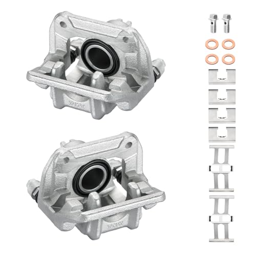 Image of BDFHYK 18-P4071 18-P4072 Front Disc Brake Caliper Assembly Compatible with Chevrolet Camaro /Blazer /Malibu /S10, Compatible with GMC Sonoma /S15 Jimmy /S15 1978-2003, GAS 2pcs