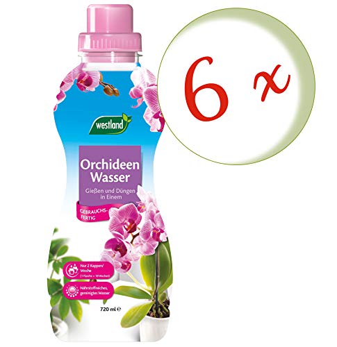 Oleanderhof® 6 x Westland® Orchid Water Saving Set: 720 ml + Free Oleanderhof Flyer