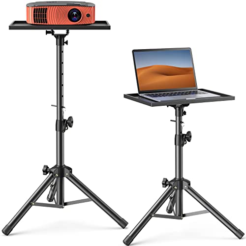 Amada-Projector-Tripod-Stand-Foldable-Laptop-Tripod-Multifunctional-DJ-Racks-Projector-Stand-with-Adjustable-Height-Perfect-for-Office-Home-Stage-or-Studio-AMPS01