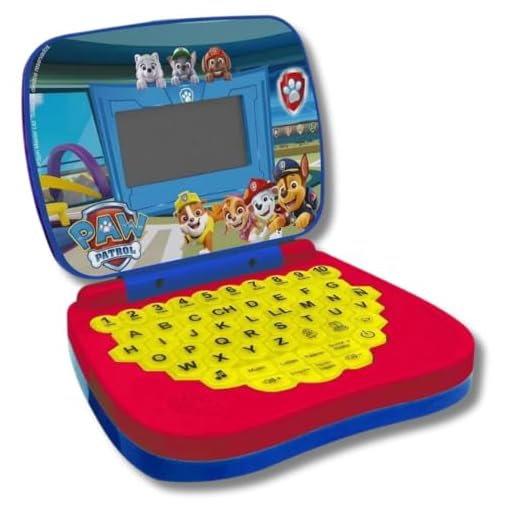 Laptop Infantil Notebook Patrulha Canina Bilíngue Candide