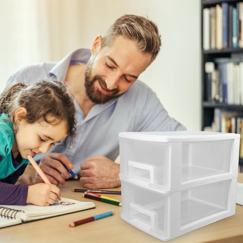 Boîte de rangement de documents plastique à tiroirs solides pour petits objets