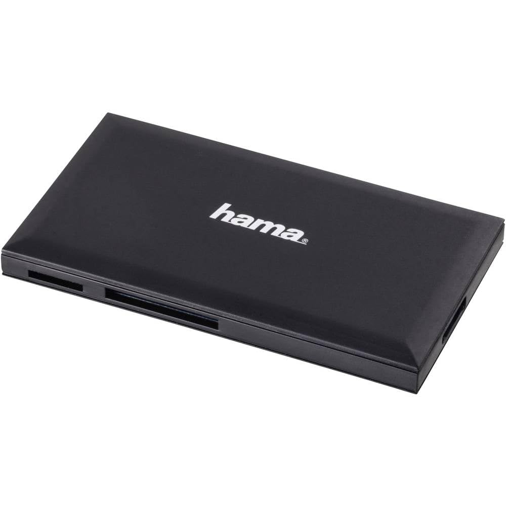 Hama czytnik kart pamięci USB 3.0 A (adapter micro SD, karty microSD, microSDHC, microSDXC, do 5 Gbit/s, kabel) czarny