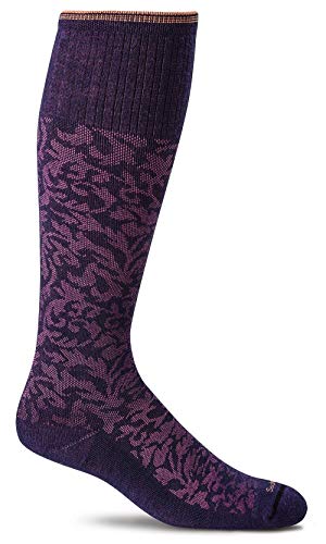 Image of Sockwell Women's Damask Moderate Graduated Compression Socks