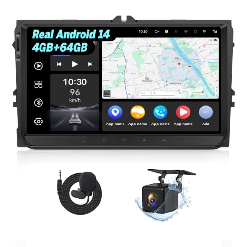 Eonon VW Android 14 Car Stereo 9'' CarPlay/Android Auto