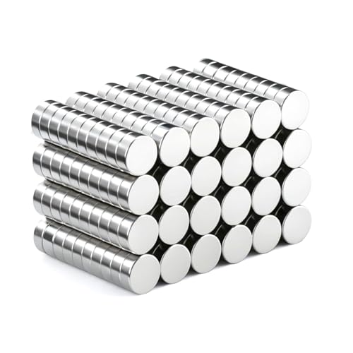 Image of TRYMAG Small Neodymium Magnet 4 mm x 1.5 mm 240 Pcs,Mini Magnets Strong Rare Earth Magnets Round Refrigerator Magnet for Crafts Dry Erase Board, Office, Fridge, Building Scientific Models