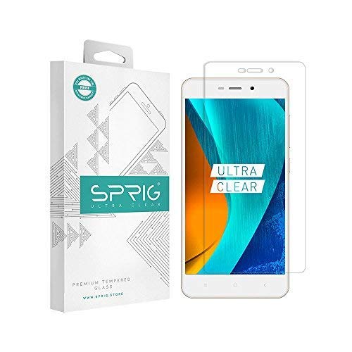 SPRIG Mi Redmi 4A Transparent 2.5D Premium Tempered Glass Screen Protector with Installation Kit Deal
