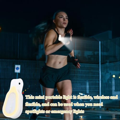 Luz LED Con Clip Para Correr - Luces De Seguridad Para Enfermeras, Corredores y Caminantes | Luz Nocturna Recargable Para Señalización y Cosplay - imagen 3