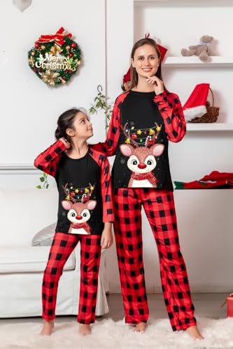Umeyda Matching Pajamas Sets - Christmas Family Pjs3